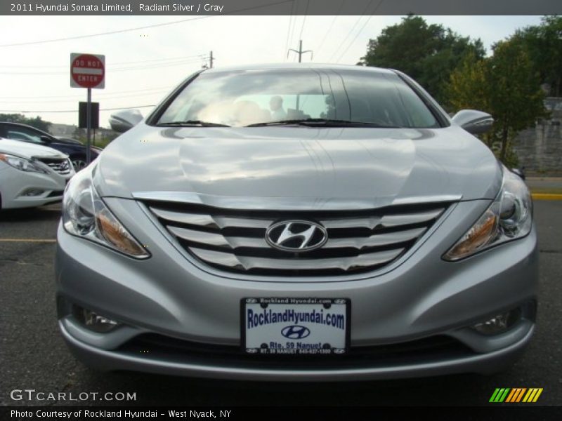 Radiant Silver / Gray 2011 Hyundai Sonata Limited