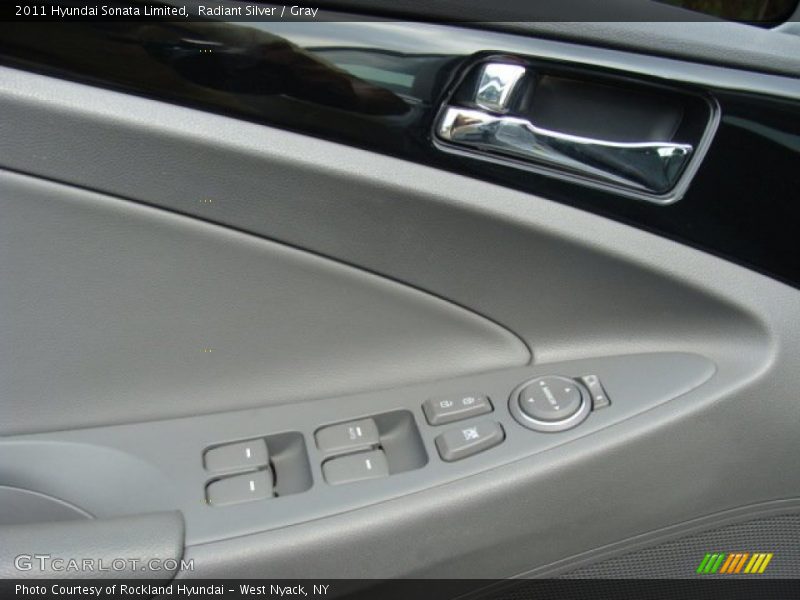 Radiant Silver / Gray 2011 Hyundai Sonata Limited