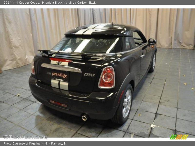 Midnight Black Metallic / Carbon Black 2014 Mini Cooper Coupe