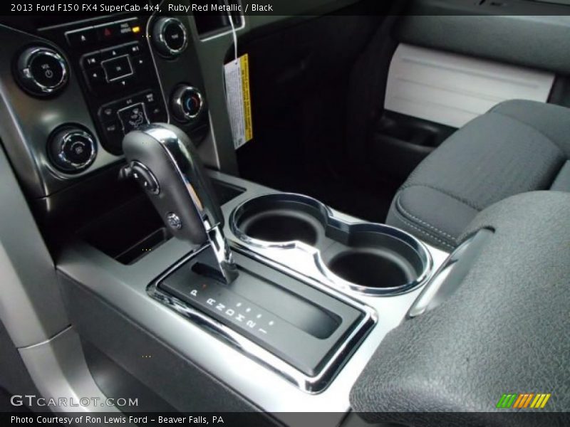 Ruby Red Metallic / Black 2013 Ford F150 FX4 SuperCab 4x4