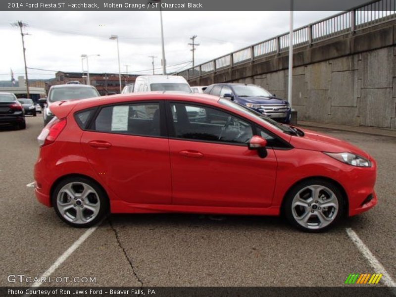  2014 Fiesta ST Hatchback Molten Orange
