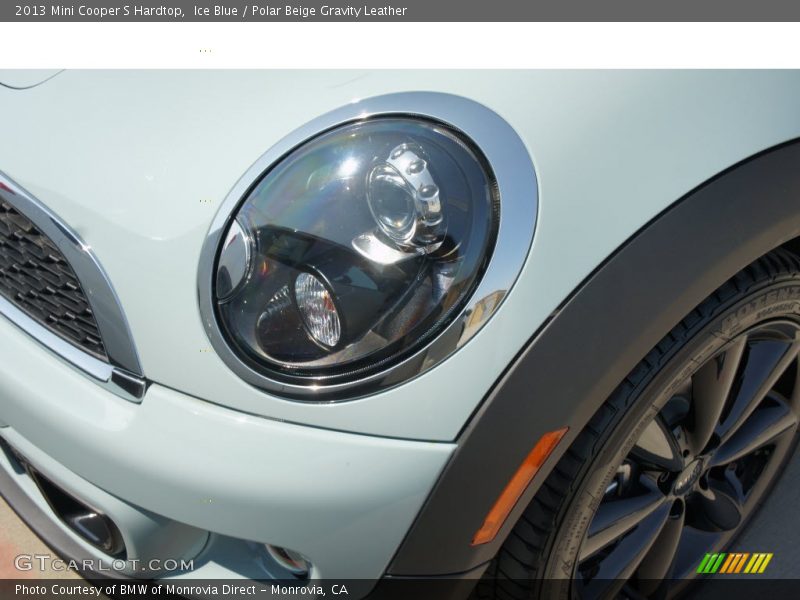 Ice Blue / Polar Beige Gravity Leather 2013 Mini Cooper S Hardtop
