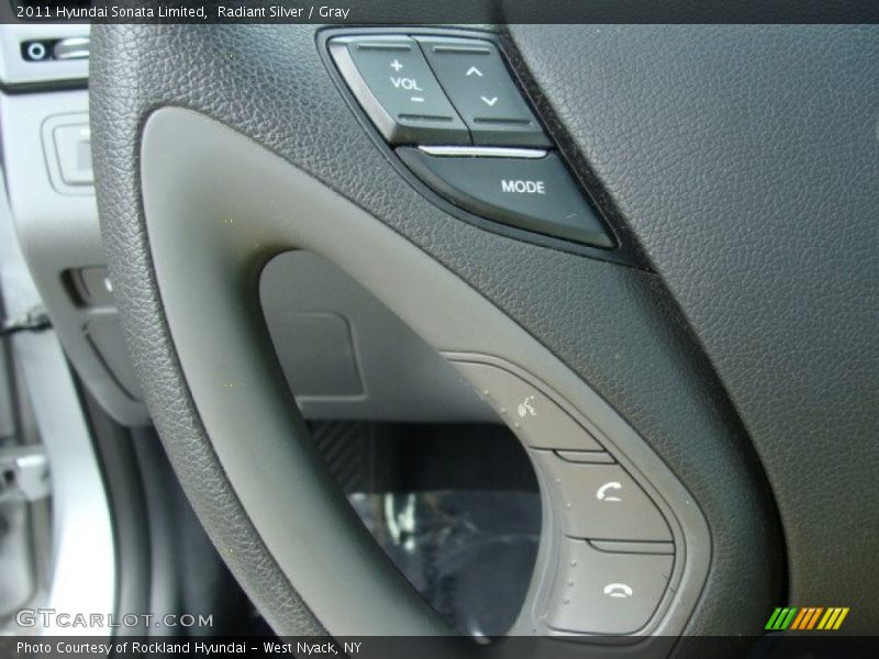 Radiant Silver / Gray 2011 Hyundai Sonata Limited