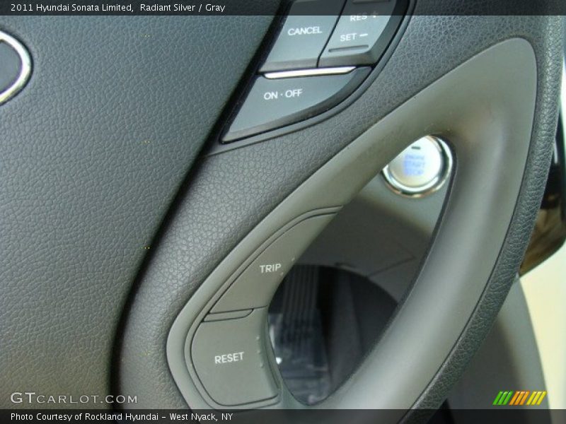 Radiant Silver / Gray 2011 Hyundai Sonata Limited