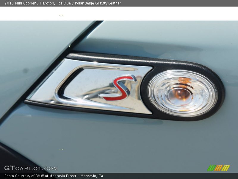 Ice Blue / Polar Beige Gravity Leather 2013 Mini Cooper S Hardtop