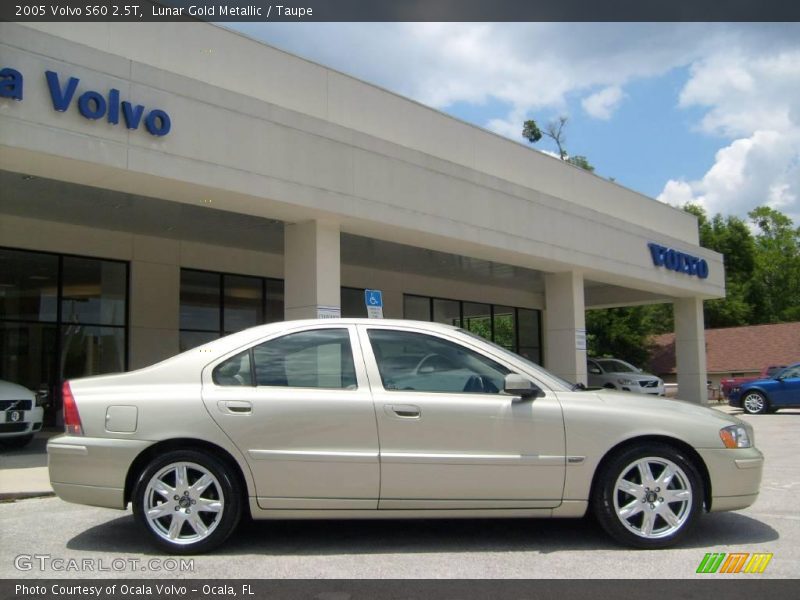 Lunar Gold Metallic / Taupe 2005 Volvo S60 2.5T