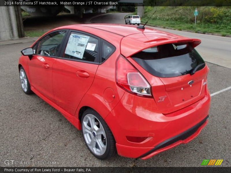  2014 Fiesta ST Hatchback Molten Orange