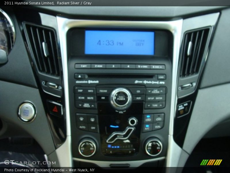 Radiant Silver / Gray 2011 Hyundai Sonata Limited