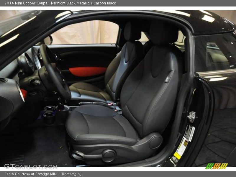 Midnight Black Metallic / Carbon Black 2014 Mini Cooper Coupe