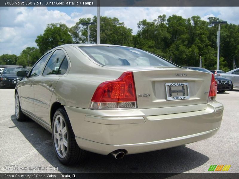 Lunar Gold Metallic / Taupe 2005 Volvo S60 2.5T