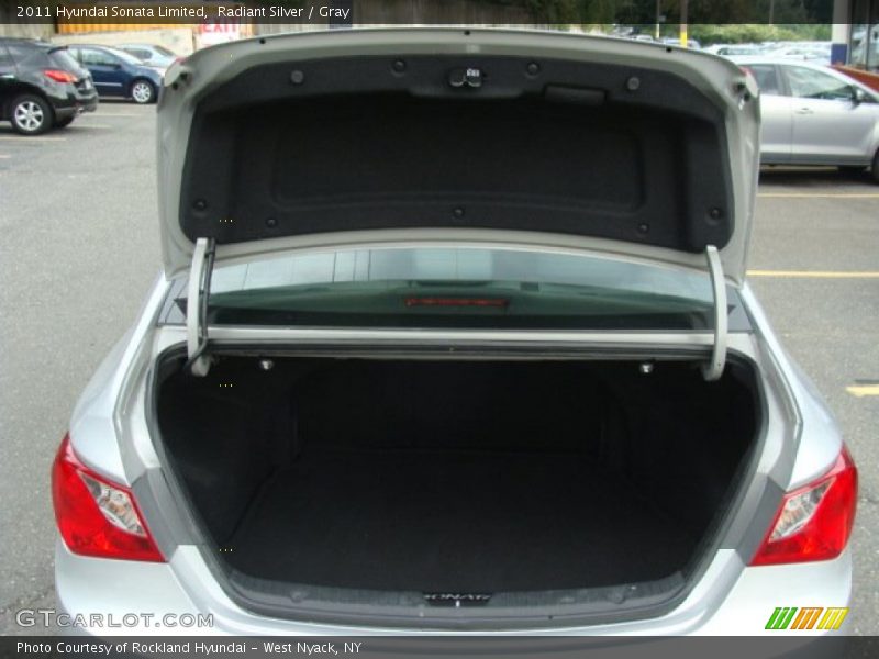 Radiant Silver / Gray 2011 Hyundai Sonata Limited