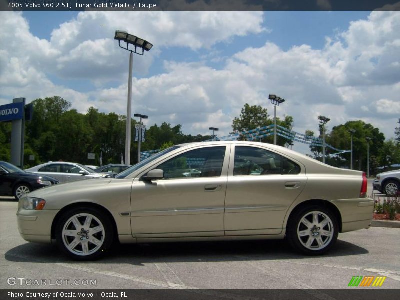 Lunar Gold Metallic / Taupe 2005 Volvo S60 2.5T