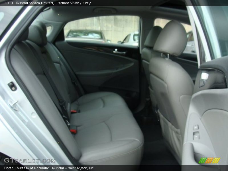 Radiant Silver / Gray 2011 Hyundai Sonata Limited