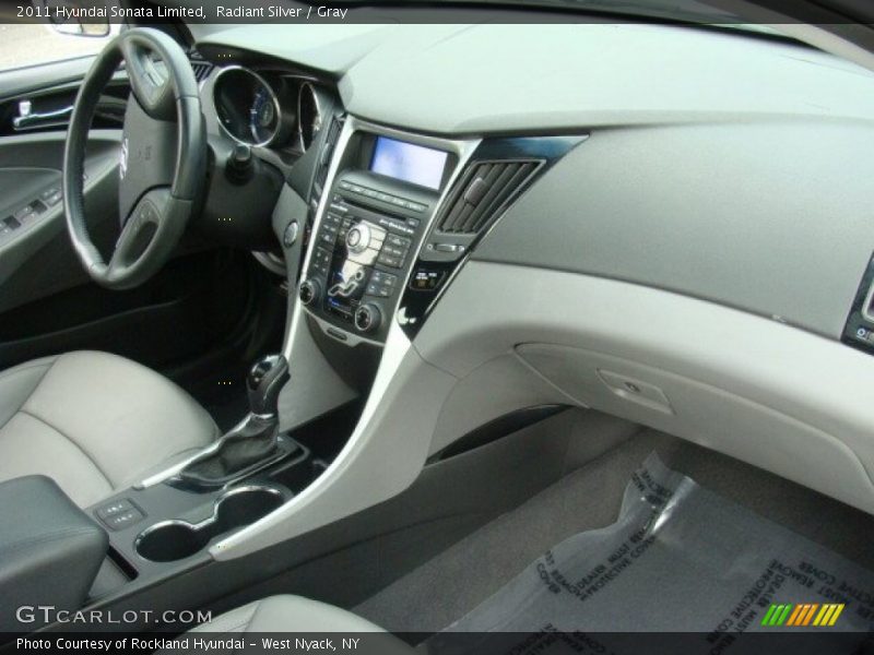 Radiant Silver / Gray 2011 Hyundai Sonata Limited