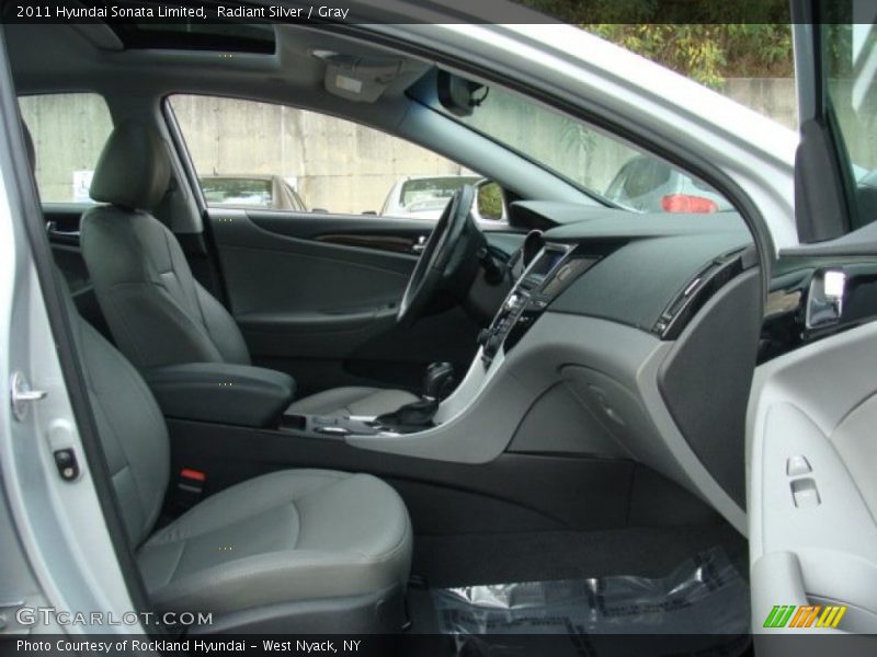 Radiant Silver / Gray 2011 Hyundai Sonata Limited