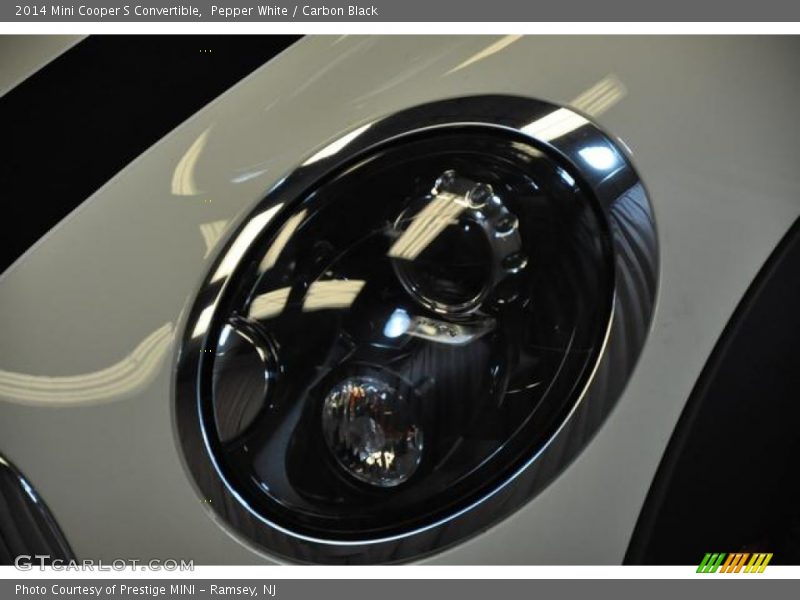 Pepper White / Carbon Black 2014 Mini Cooper S Convertible