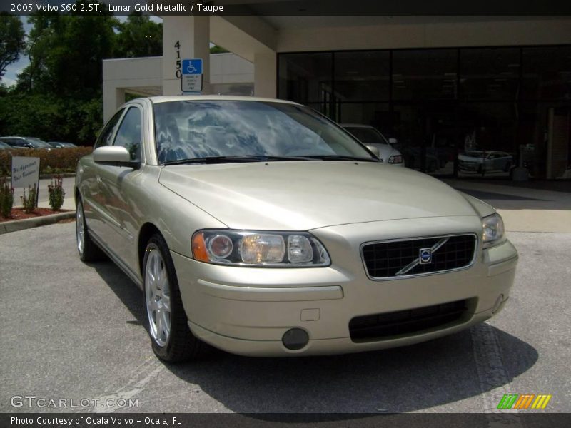 Lunar Gold Metallic / Taupe 2005 Volvo S60 2.5T