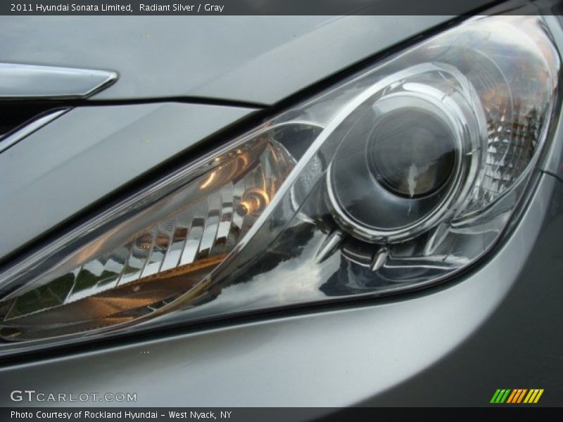 Radiant Silver / Gray 2011 Hyundai Sonata Limited