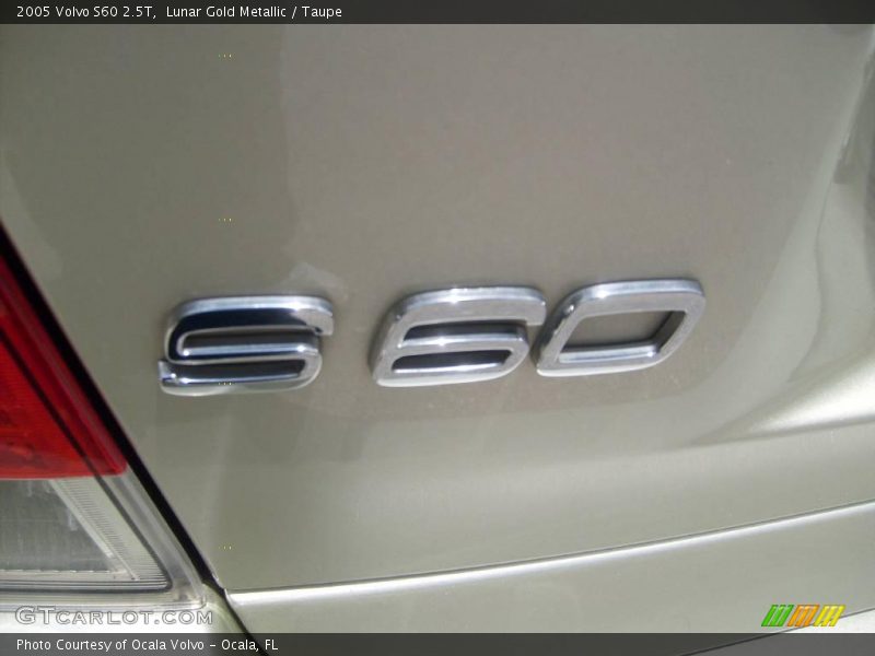 Lunar Gold Metallic / Taupe 2005 Volvo S60 2.5T