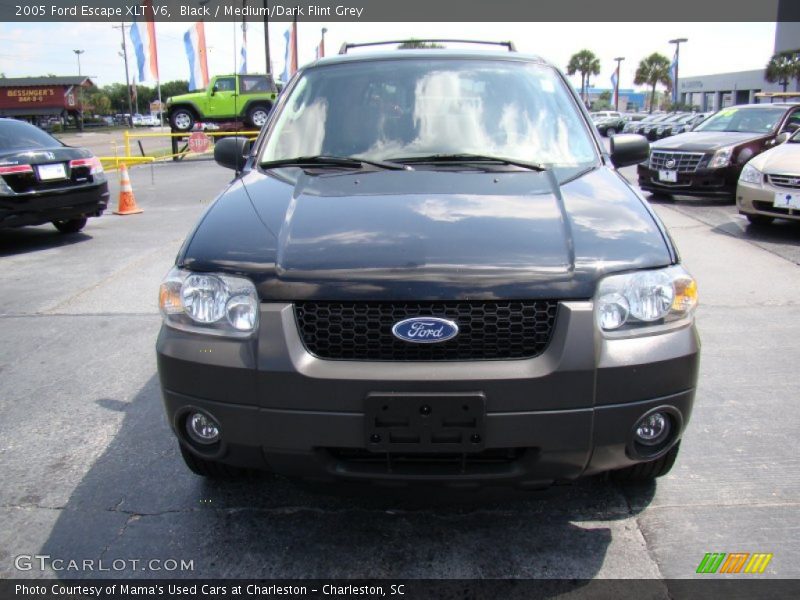 Black / Medium/Dark Flint Grey 2005 Ford Escape XLT V6