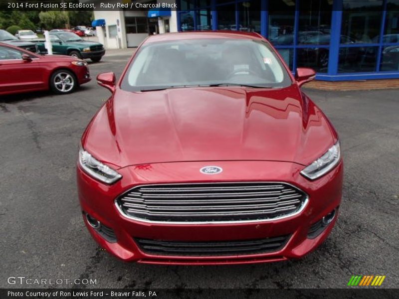 2014 Fusion SE EcoBoost Ruby Red