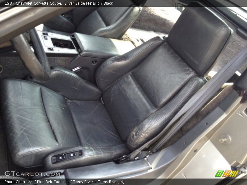 Front Seat of 1987 Corvette Coupe