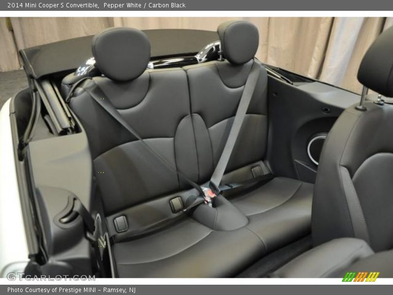Pepper White / Carbon Black 2014 Mini Cooper S Convertible