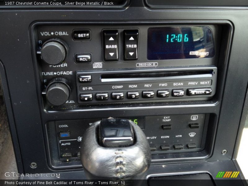 Audio System of 1987 Corvette Coupe