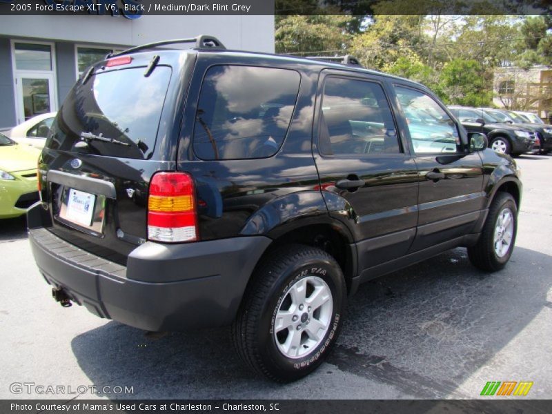 Black / Medium/Dark Flint Grey 2005 Ford Escape XLT V6