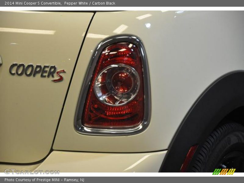 Pepper White / Carbon Black 2014 Mini Cooper S Convertible