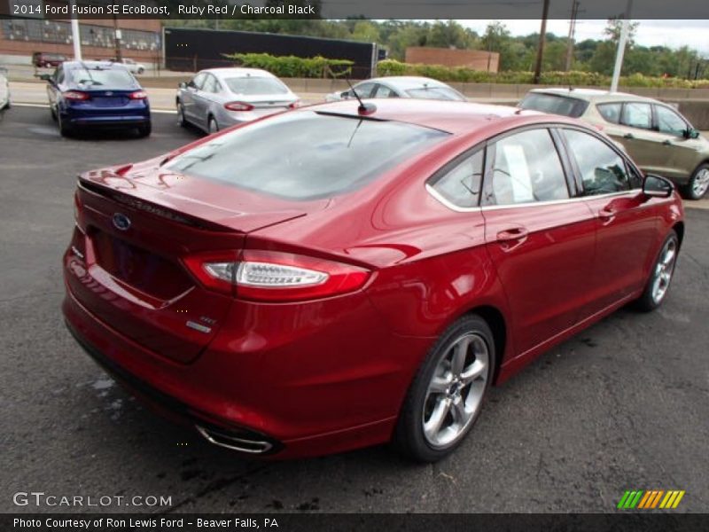  2014 Fusion SE EcoBoost Ruby Red