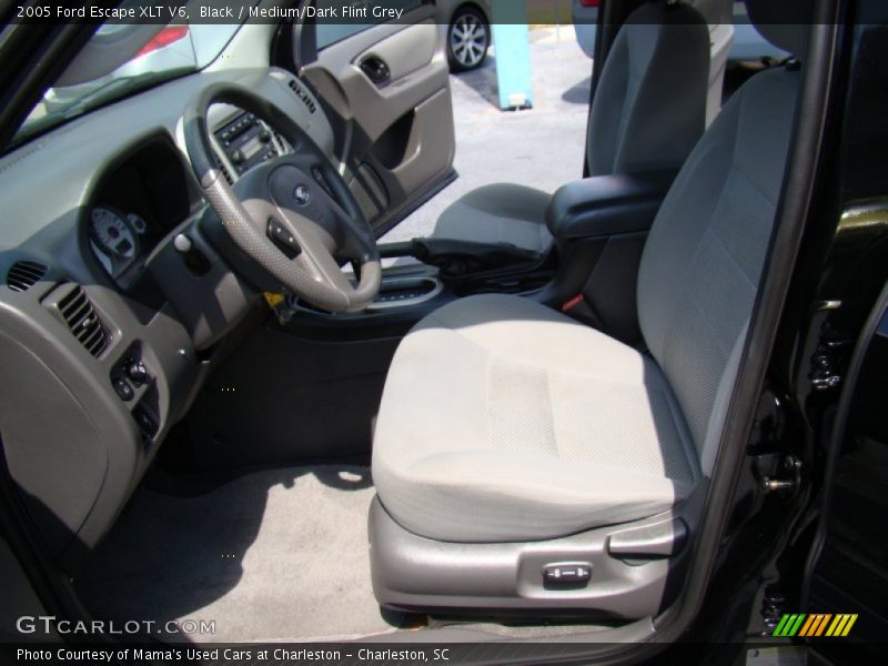 Black / Medium/Dark Flint Grey 2005 Ford Escape XLT V6