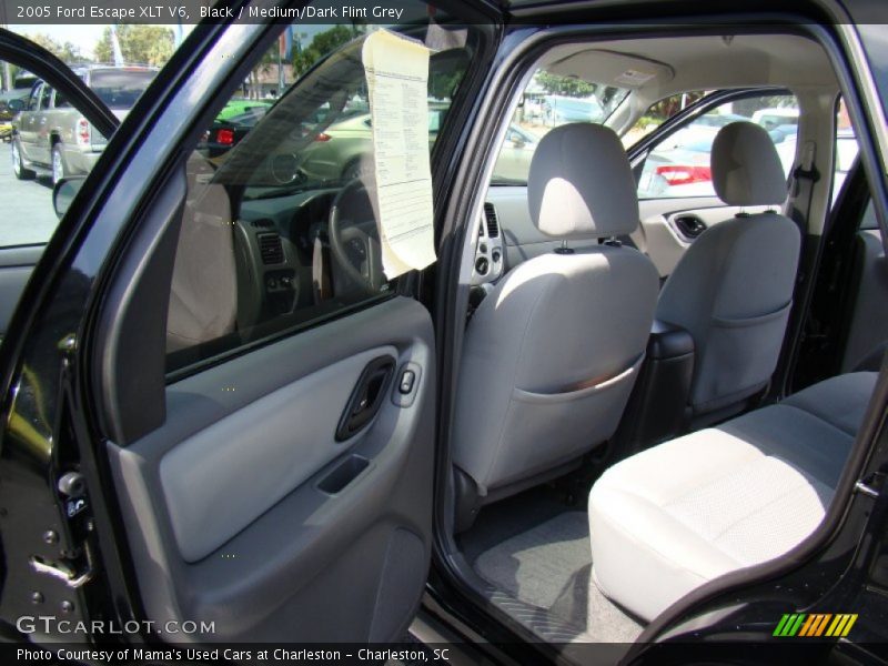 Black / Medium/Dark Flint Grey 2005 Ford Escape XLT V6