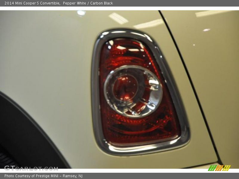 Pepper White / Carbon Black 2014 Mini Cooper S Convertible