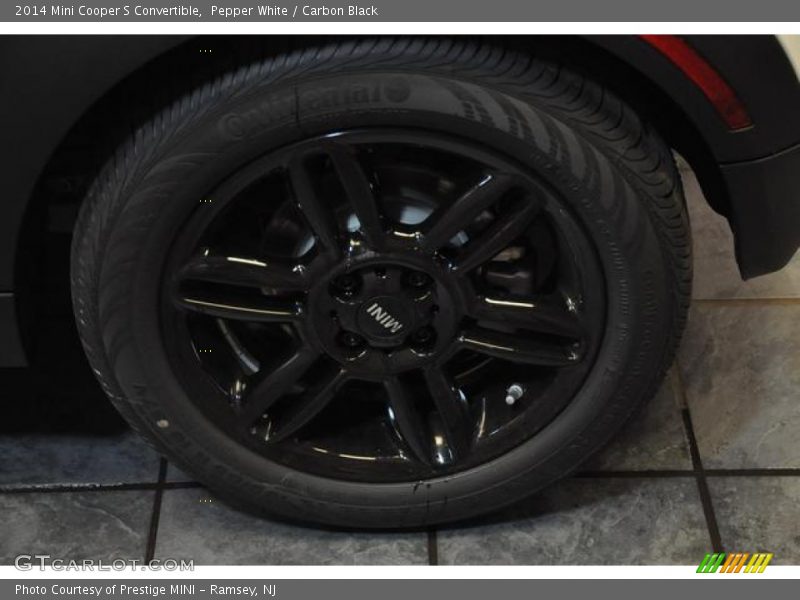 Pepper White / Carbon Black 2014 Mini Cooper S Convertible