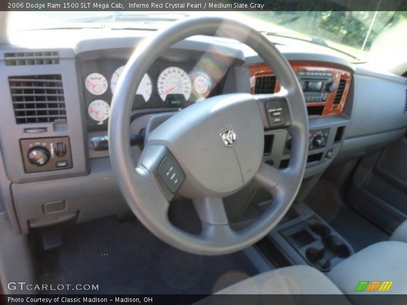Inferno Red Crystal Pearl / Medium Slate Gray 2006 Dodge Ram 1500 SLT Mega Cab