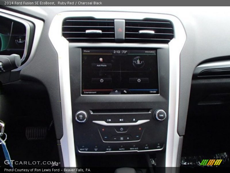Controls of 2014 Fusion SE EcoBoost