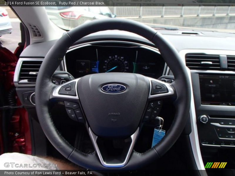  2014 Fusion SE EcoBoost Steering Wheel