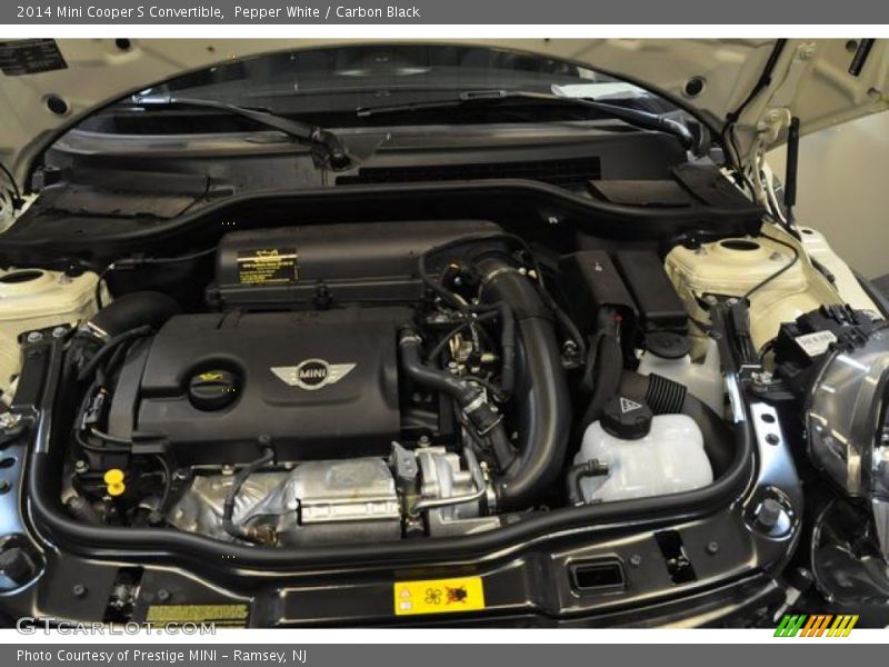 Pepper White / Carbon Black 2014 Mini Cooper S Convertible