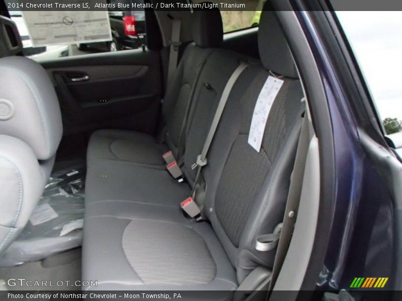 Atlantis Blue Metallic / Dark Titanium/Light Titanium 2014 Chevrolet Traverse LS