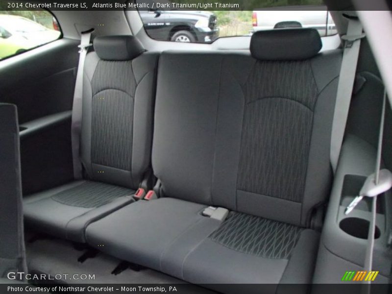 Atlantis Blue Metallic / Dark Titanium/Light Titanium 2014 Chevrolet Traverse LS