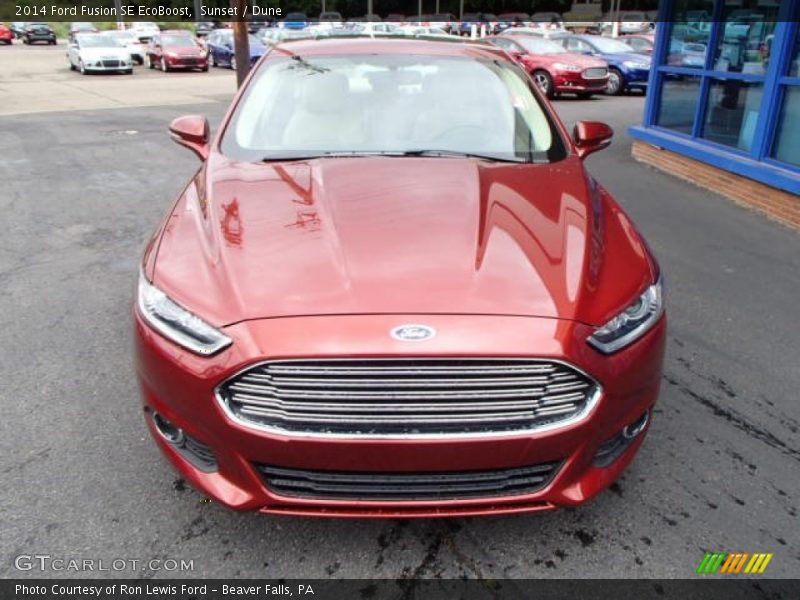 Sunset / Dune 2014 Ford Fusion SE EcoBoost