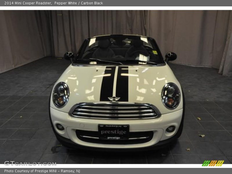 Pepper White / Carbon Black 2014 Mini Cooper Roadster