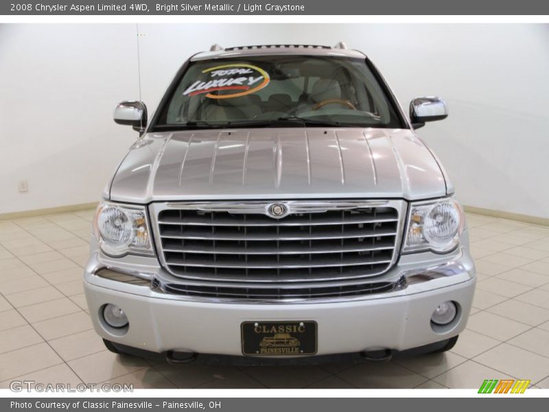 Bright Silver Metallic / Light Graystone 2008 Chrysler Aspen Limited 4WD