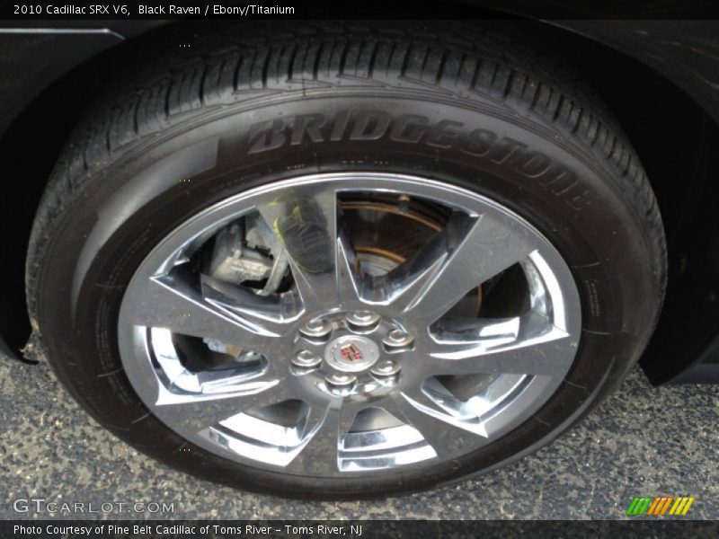 Black Raven / Ebony/Titanium 2010 Cadillac SRX V6