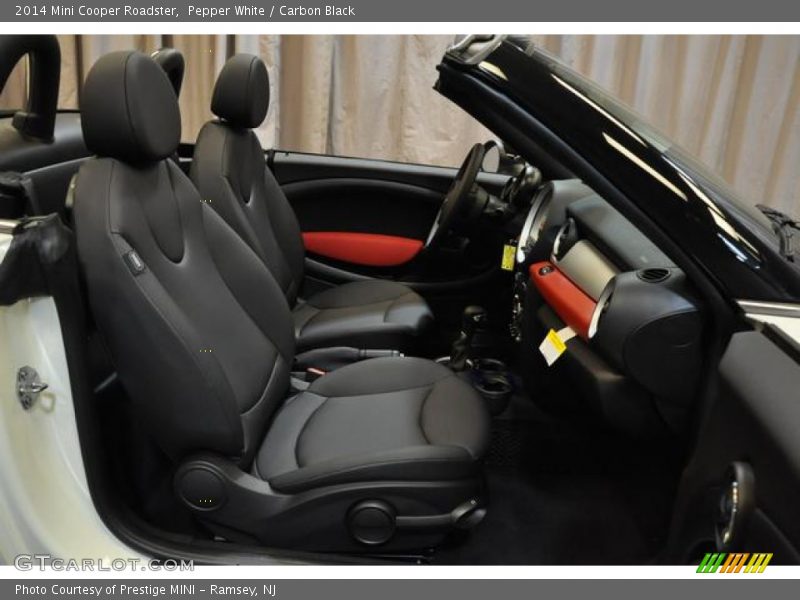 Pepper White / Carbon Black 2014 Mini Cooper Roadster