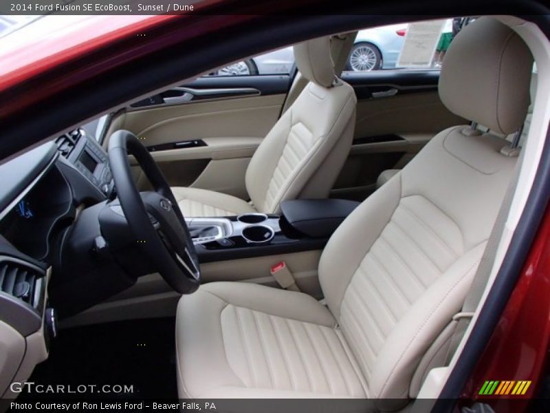 Sunset / Dune 2014 Ford Fusion SE EcoBoost