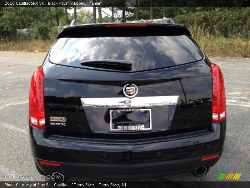 Black Raven / Ebony/Titanium 2010 Cadillac SRX V6