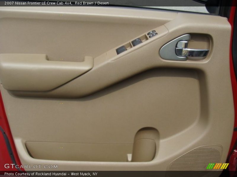 Red Brawn / Desert 2007 Nissan Frontier LE Crew Cab 4x4