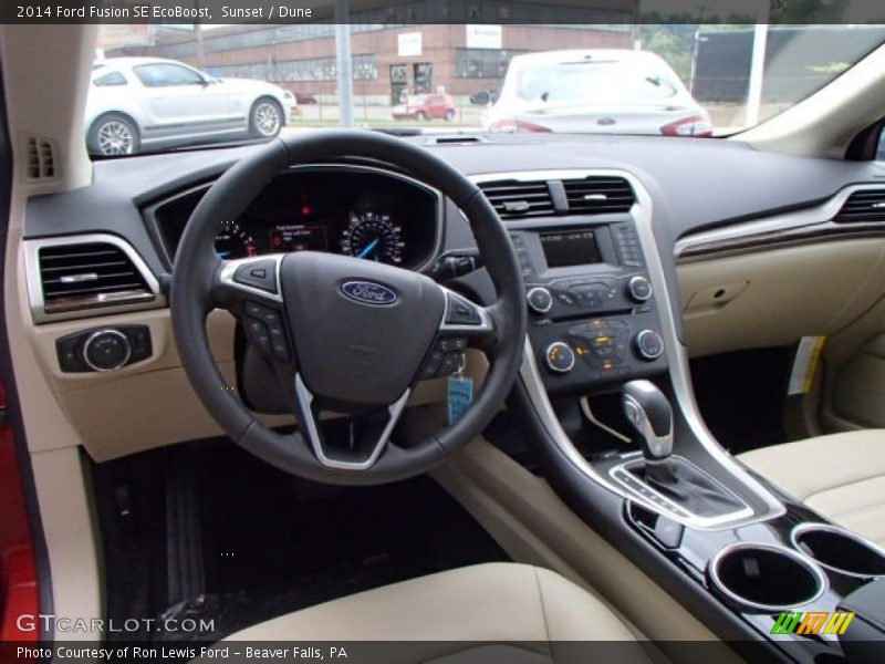 Sunset / Dune 2014 Ford Fusion SE EcoBoost